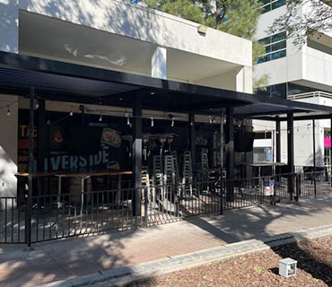 Commercial patio cover design-build process