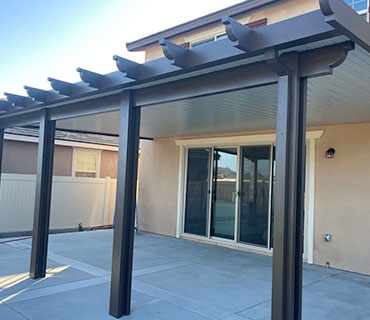 Insulated aluminum panel options with foam core