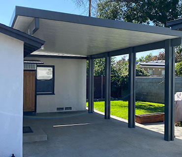 Comparison of different patio cover types