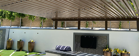 Louvered Patio