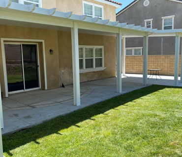 Open lattice patio cover benefits and features