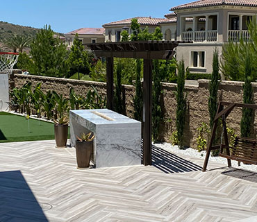 Design inspiration for open lattice patio covers